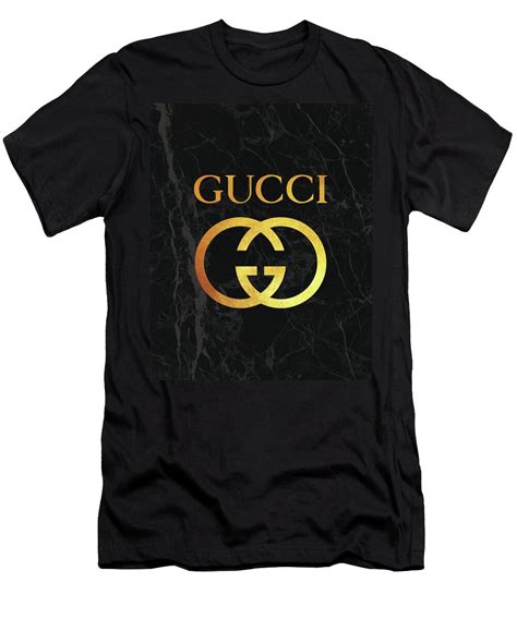 black and gold shirt mens gucci|t shirt Gucci original.